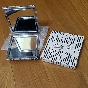 Elegant Silver Makeup Mirror